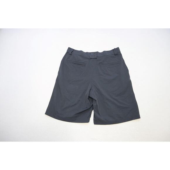 Under Armour Golf Shorts HeatGear Loose Black Flat Athletic Stretch Mens Sz 32 - Picture 4 of 4